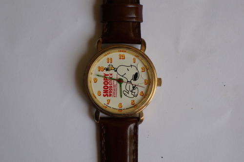 Precioso Reloj Snoopy. Original.