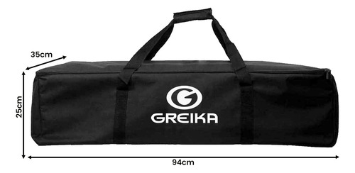 Kit 3 Tripés Iluminação Ys240 Greika + Bolsa De Transporte 0