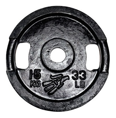 Imagen 3 de 6 de Par De Disco De Metal De 15 Kg (33.06 Lb) Entrada 2 Pulgadas