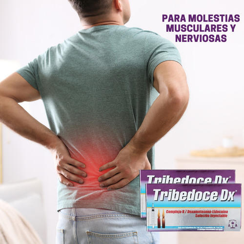 Tribedoce Dx Inyectable - Complejo B + Dexametasona 2 Pzas