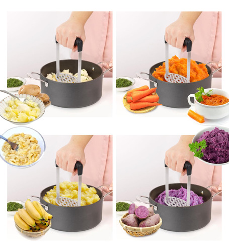 Machacador De Patatas, Machacador De Ajos, Machacador De