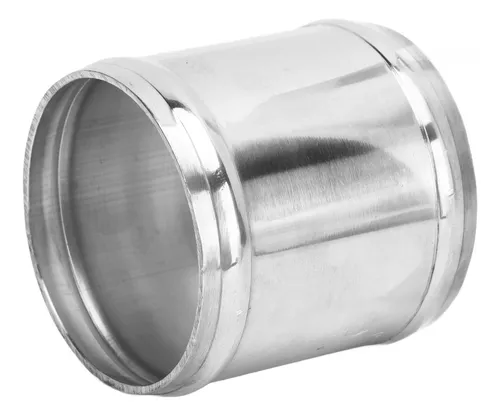 Conector De Tubo Para Estufa De Pellets | Diámetro 100 Mm Color Gris - Con Junta De Sellado, Acero 1.25 Mm