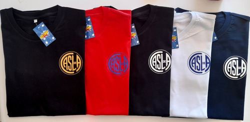 Remera Futbol San Lorenzo De Almagro Escudo  