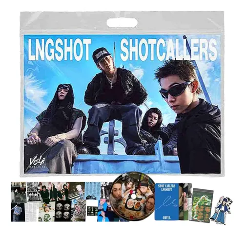 LNGSHOT SHOT CALLERS アルバム Lngshot Shot Callers 1º Álbum Ep [revista Ver.] Revista +