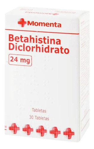 Betahistina 24mg Tabletas X30und - Unidad a $81