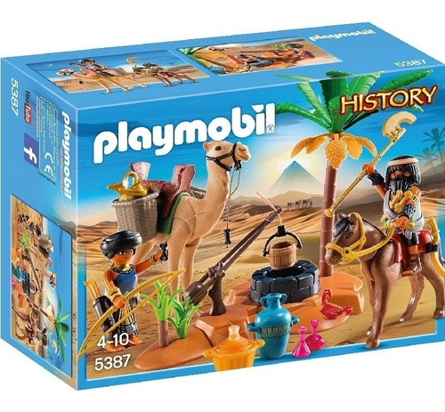 Playmobil 5387 History Campamento Egipcio Intek Mundo Manias