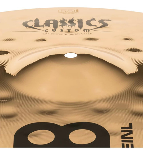 Platillo Meinl Crash Classics Custom Metal 17 Cc17emc-b
