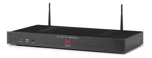 Amplificador Aat Audiocast Ac-1 G2 Streaming Wifi Bluetooth Cor Preto Potência de saída RMS 120 W
