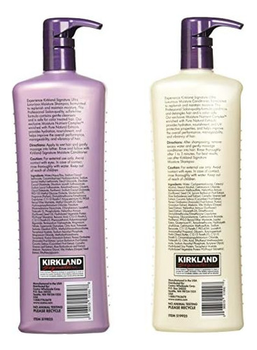 Shampoo De Hidratação Com Fórmula De Salão 33,8 Onças E Cond