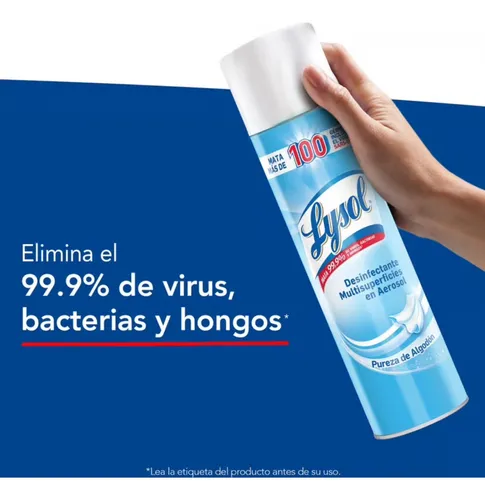 Desinfectante Aire Sano Laysol Ma - Unidad a $33900