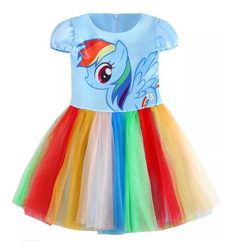Disfraz Para Niña Little Girls Unicorn Pony Fiesta Disfraz
