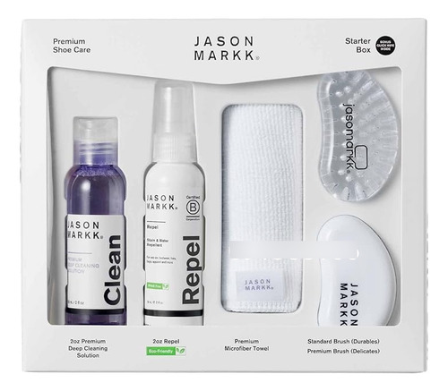 Jason Markk Premiuim Kit De Limpieza Y Repelente De Zapatos