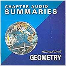 Mcdougal Littell High Geometry Chapter Audio Summary Cds (en