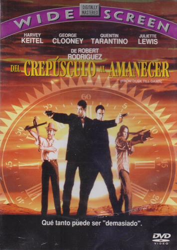 Imagen 1 de 3 de Del Crepusculo Al Amanecer Quentin Tarantino Pelicula Dvd