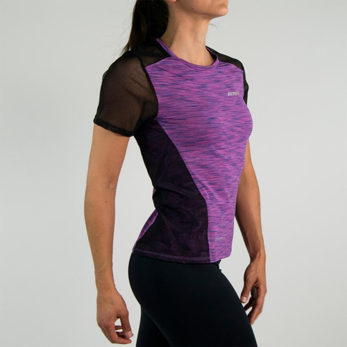 Imagen 2 de 3 de Blusa Rinat Streaky Morada