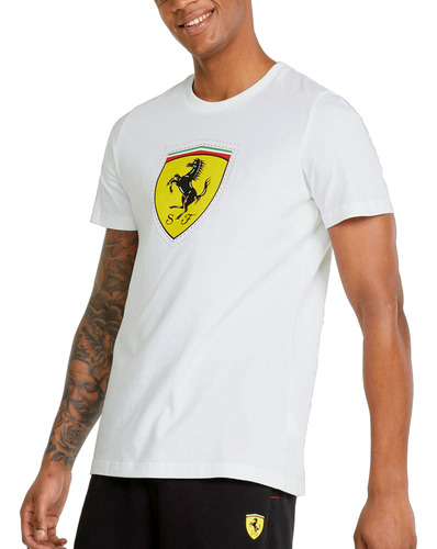 Remera Puma Ferrari Race Hombre Bl Tienda Oficial