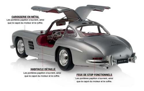 Llm - Mercedes 300 Sl  Para Armar 1/8 - Eaglemoss - Nro 17