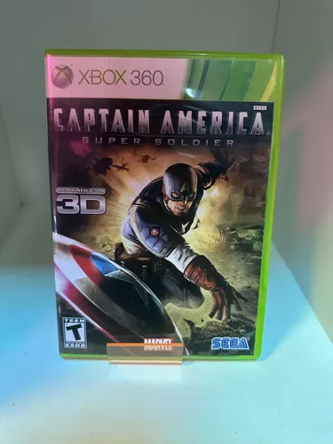 Jogo Capitão América Super Soldado Xbox 360 Original - Escorrega o