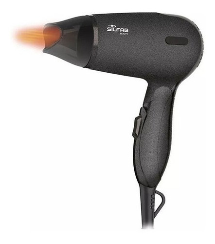 Secador Pelo Portatil Compacto Liviano Mango Plegable Silfab