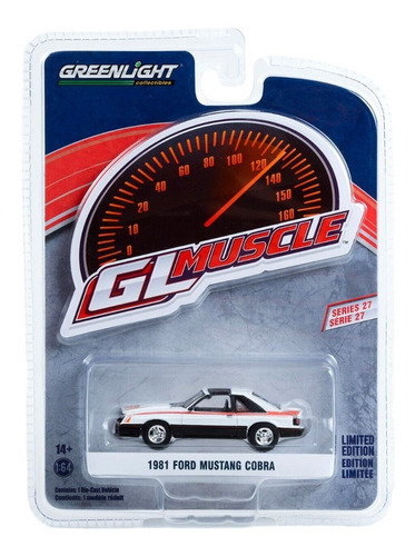 Greenlight 1:64 1981 Ford Mustang Cobra 