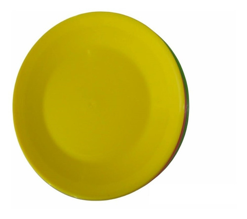 Imagen 2 de 5 de Plato Llano De Plastico 22 Cm Precio Por 10 Unidades
