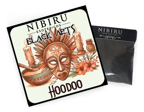 Black Arts Hoodoo - Polvo Esoterico De Alta Magia Negra