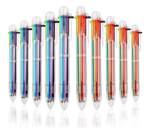 28 Boligrafo Multicolor 0.5mm 6 1 Retractil Para