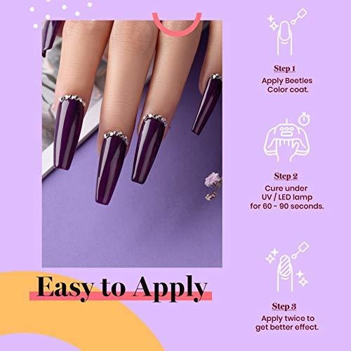 Gel Para Uñas Kit Con 6 Esmaltes De Color Neon Brillante