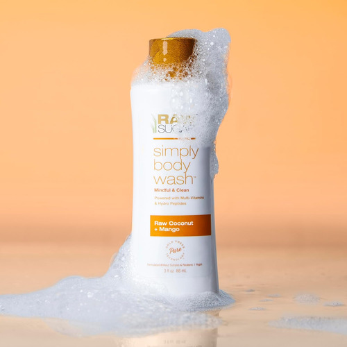 Raw Sugar Travel + Home Set Coco Crudo + Mango Body Wash & B