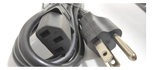 Cable 1.2mt 10a 250v Fuente Poder Pc Impresora Computadora