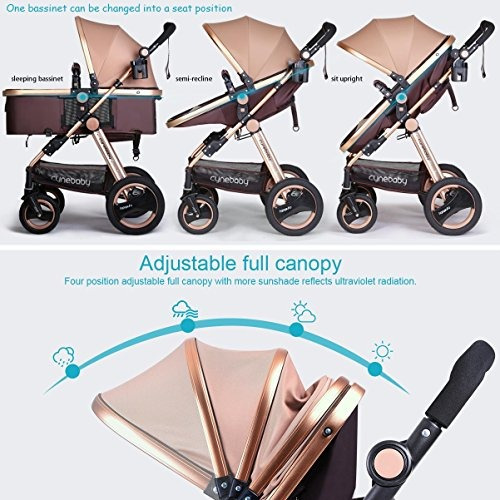 Cynebaby Vista City Golden Coche Paseador Bebe Modular