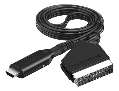 Convertidor De Cable Hdmi A Scart 720p / 1080p Switch Plug