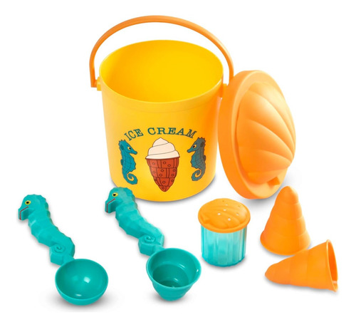 Melissa & Doug Sunny Patch Sand Ice Cream Jgo De Helados