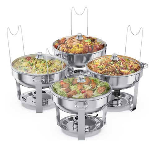 Juego De Platos Para Buffet De Rozaduras Alpha Living Comple
