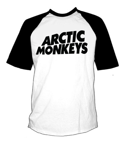 Remera Arctic Monkeys Combinada Excelente Calidad