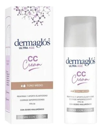 Dermaglós Ultra Age Cc Cream Crema De 50ml/50g