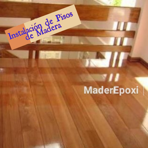 Imagen 2 de 3 de Pulida Y Lacada De Pisos De Madera Chanul Eucalipto