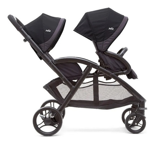Imagen 2 de 3 de Cochecito Hermanitos Mellizos Joie Evalite Duo Liviano