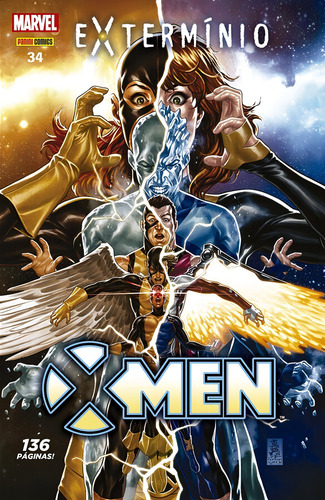 X-men - 34, de Guggenheim, Marc. Editorial Panini Brasil LTDA, capa mole em português, 2019