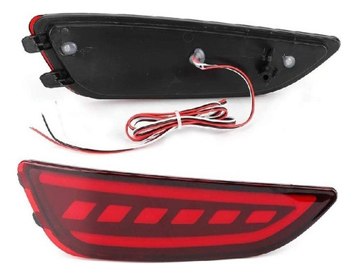 2 Luz Del Parachoques Trasero Led Para Hyundai Accent
