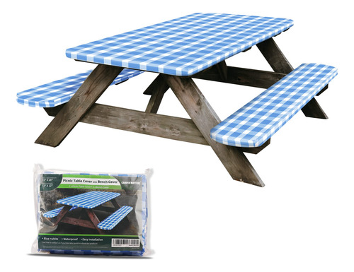 Camper Matters Funda De Mesa De Picnic Con Fundas De Banco,