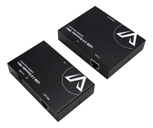 Extensor Usb Sobre Ethernet Hasta 60m, 4 Puertos Usb 2.0, Pl