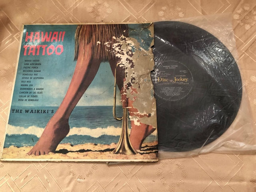 Disco The Waikiki´s Hawaii Tattoo Vinilo Argentino