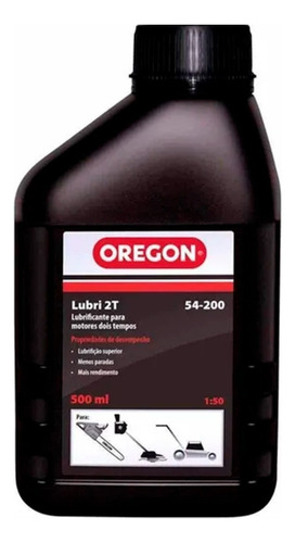 Óleo Lubrificante Oregon Para Motor 2 T 500 Ml