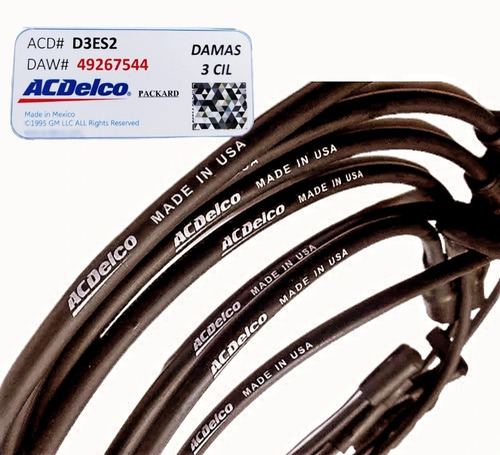 Cables De Bujias Daewoo Damas Acdelco