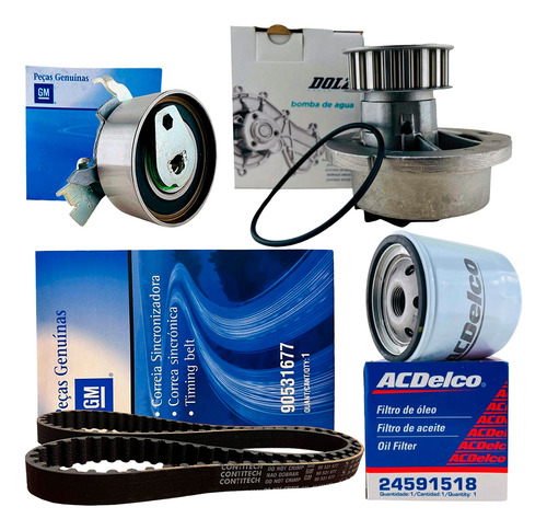 Kit Correa Tensor Filtro Aceite Original Gm Corsa 1.4 2006