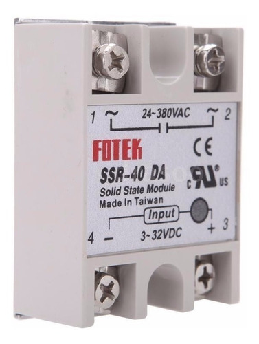 Ssr-40da Relevador Estado Solido 40a Arduino Pic Control