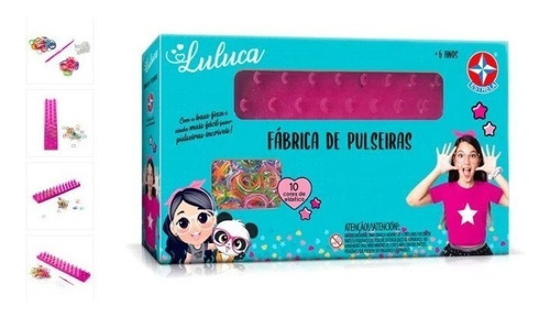 Brinquedo Fábrica De Pulseiras Da Luluca - Estrela