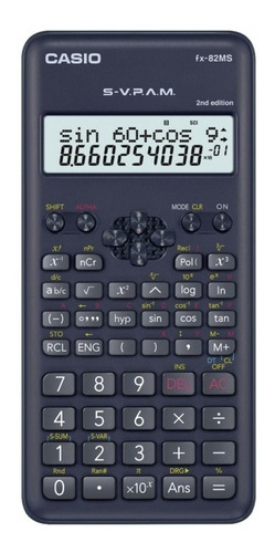 Calculadora Científica Fx 82 Ms  Casio 240 Funções