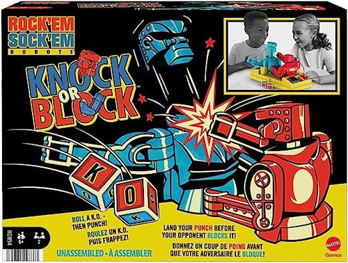 Rock Em Sock Em, Robots Knock Or Block Juego De Boxeo